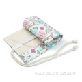 Art Pen cute roll up pencil bag